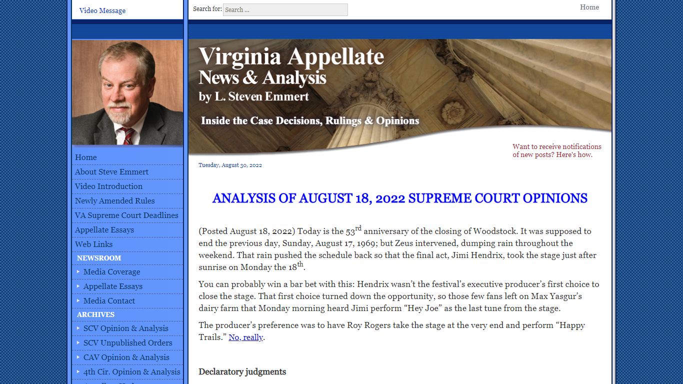 virginia-appeals | Virginia Appellate News & Analysis